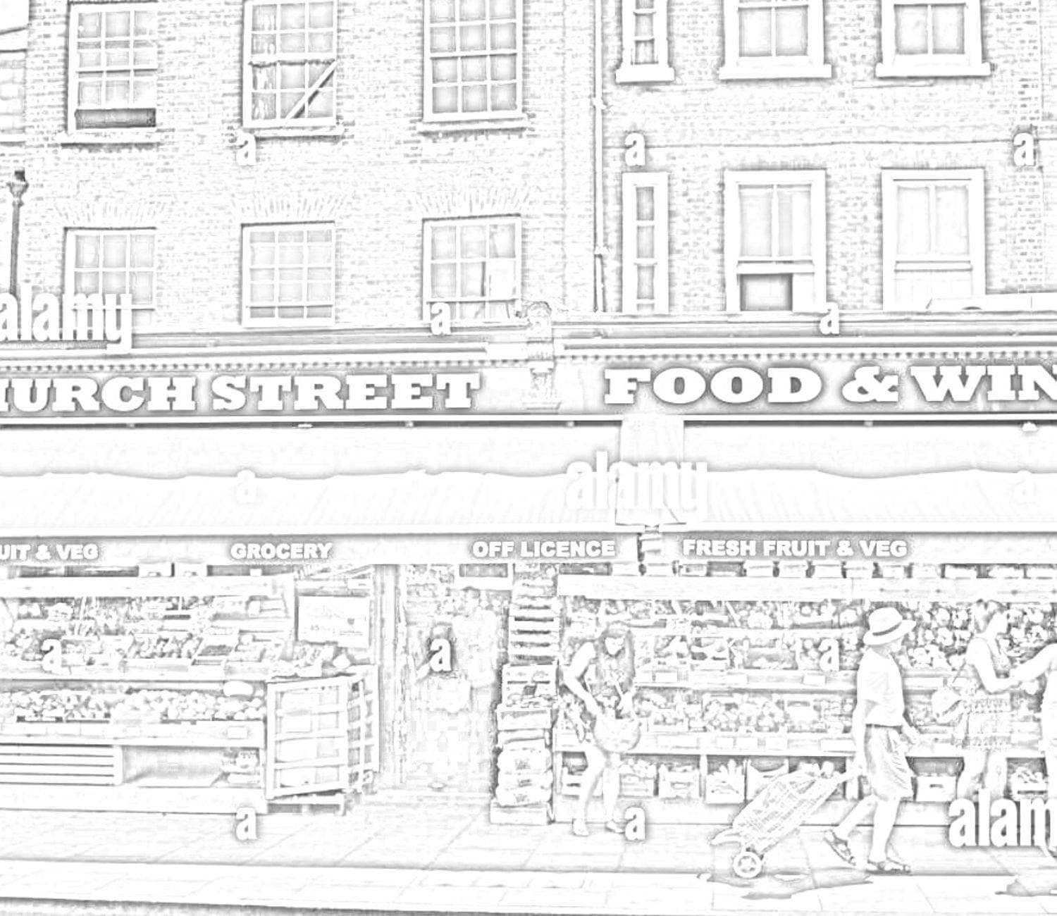 Church Street, Afghani Food Lane